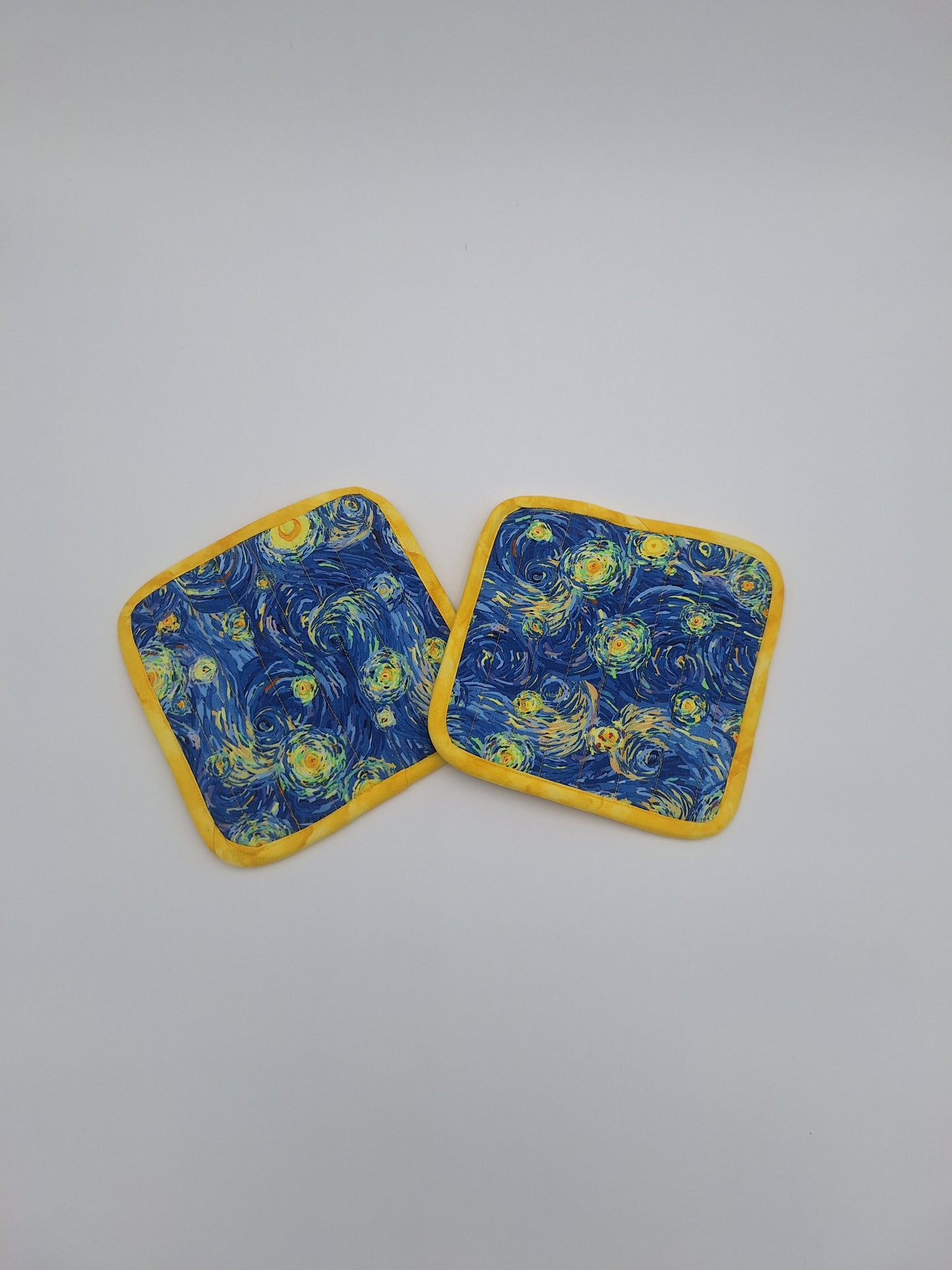 Square Pot Holders with Hand Pockets